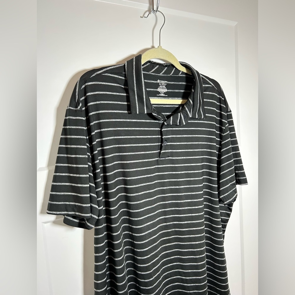 Men’s XL athletic golf polo, active performance polo